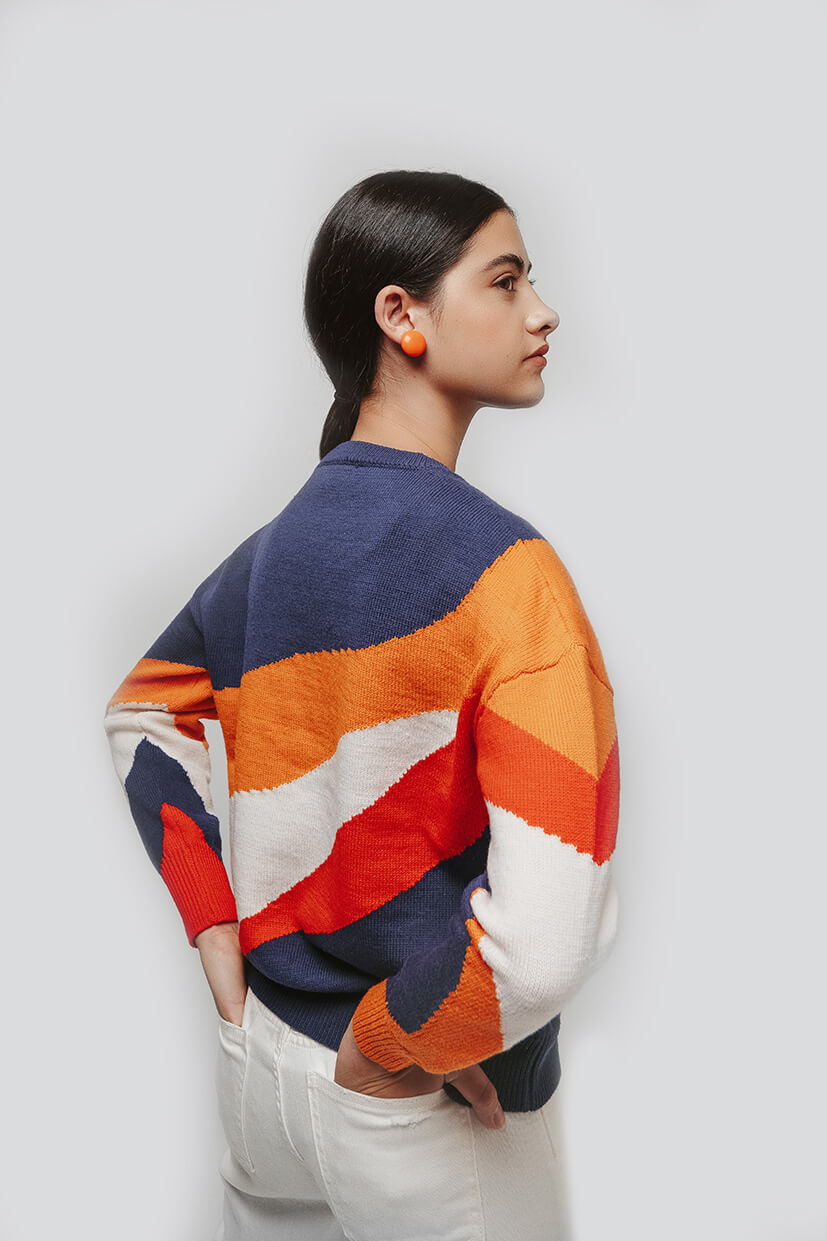 BOSS Pull Faragona en laine mérinos Multicolore - Vêtements Pulls Femme  75,00 €