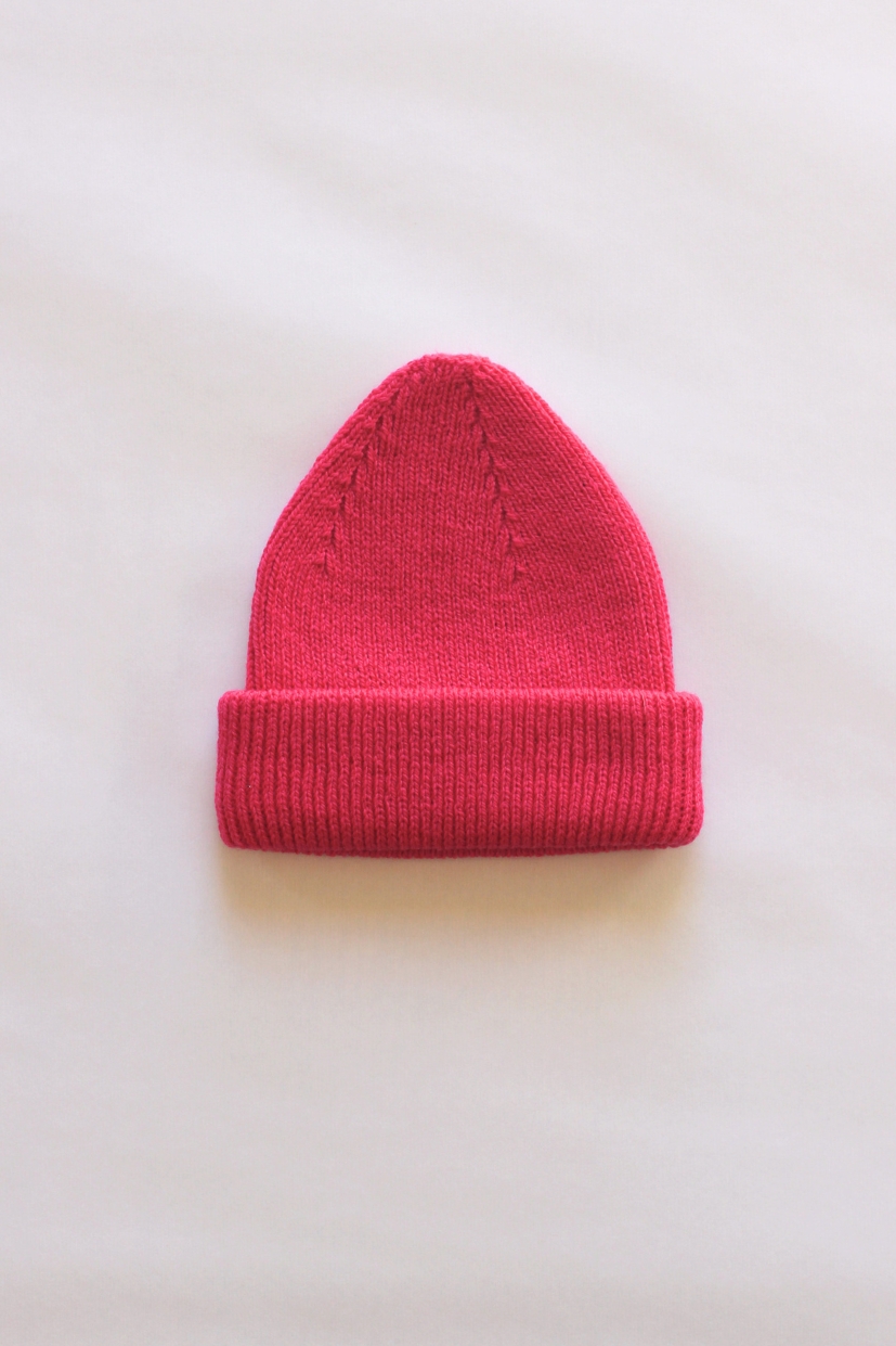 bonnet-enfant-made-in-france-rose-framboise