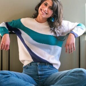 pull-multicolore-femme-laine-merinos-manches-longues-col-rond-maille-souple-intarsia-synes-boreal