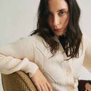veste-femme-caly-ecru-laine-merinos-france-chandam