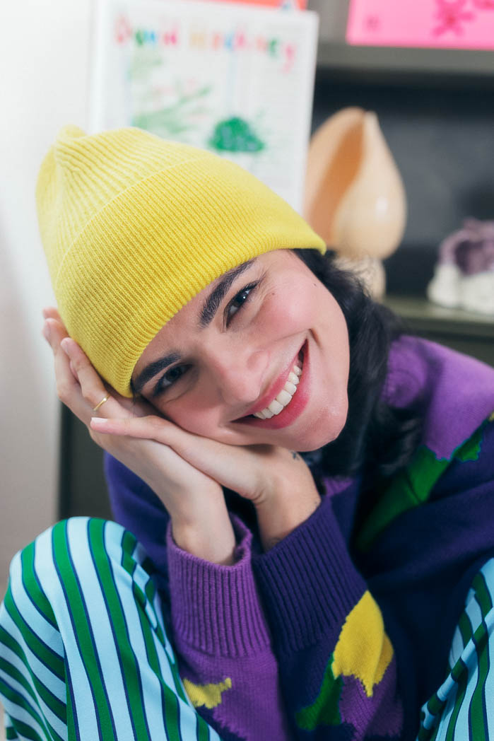 bonnet-joe-jaune-portee-buste-chandam