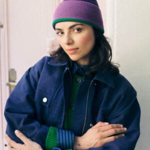Bonnet multicolore Joe - Nuit