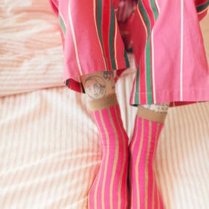 Chaussettes made in France Jackie - Toffee