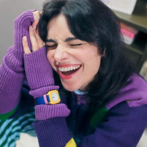 Mitaines Clem - Violette