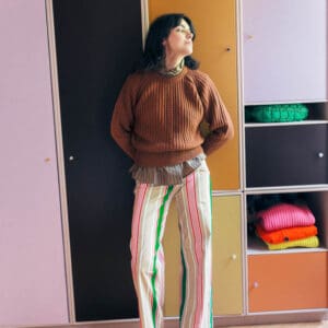 Pull chunky Vicky - Toffee