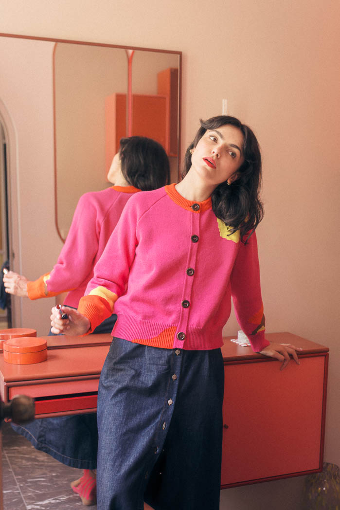veste-intarsia-christie-rose-portee-chandam